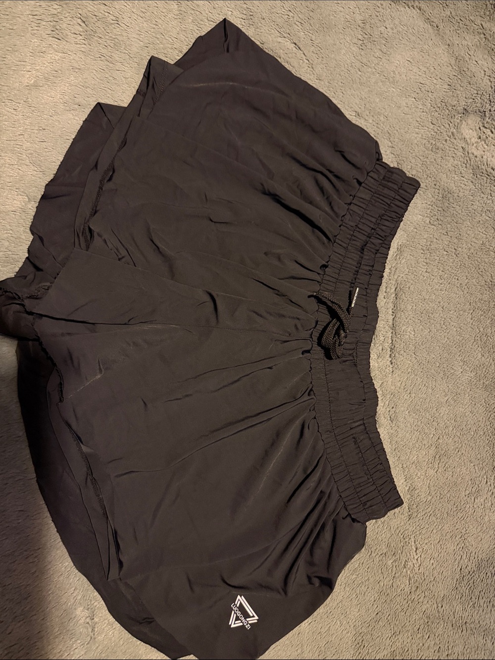 Women's Black Athletic Shorts - Lightweight Workout Shorts